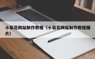 阳江小菊花网站制作教程（小菊花网站制作教程图片）